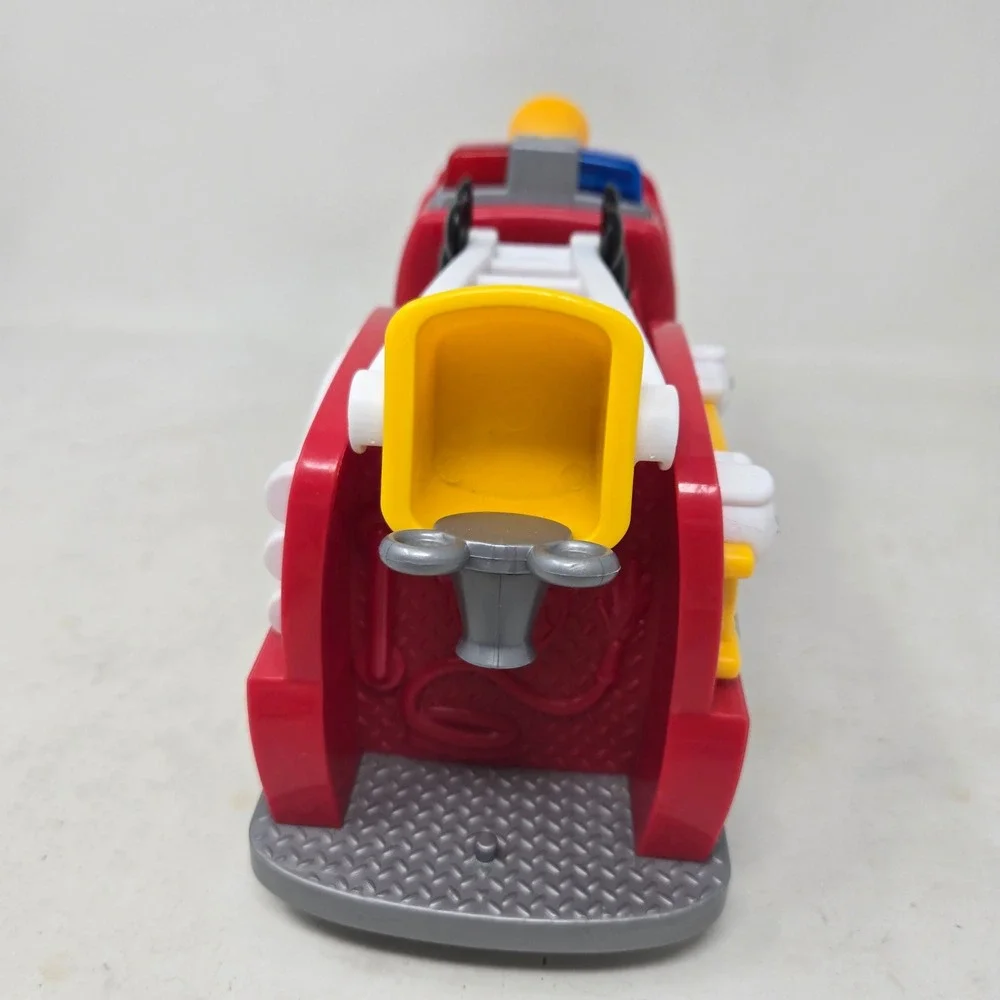 Disney Mickey Mouse Fire Engine Truck Toy with Mickey Figure Just Play 38550